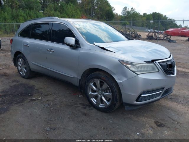 2014 ACURA MDX 5FRYD3H81EB007176