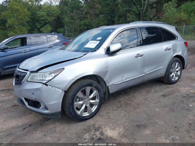 2014 ACURA MDX 5FRYD3H81EB007176 Photo 1