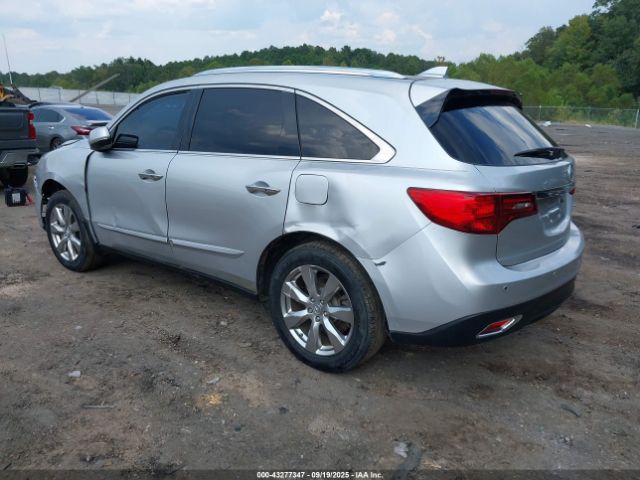 2014 ACURA MDX 5FRYD3H81EB007176 Photo 2