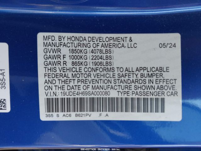 2025 ACURA INTEGRA 19UDE4H69SA000080 Photo 8