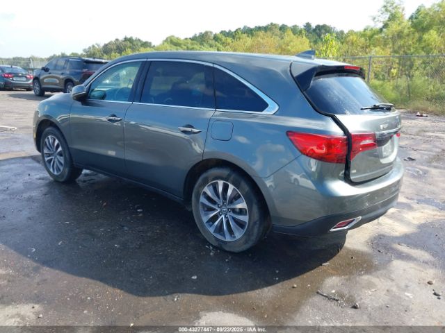 2014 ACURA MDX 5FRYD3H43EB012103 Photo 2