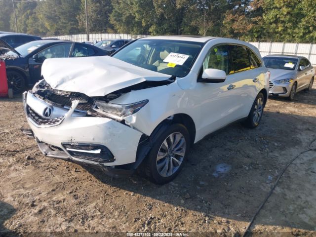 2016 ACURA MDX 5FRYD3H42GB002312 Photo 1