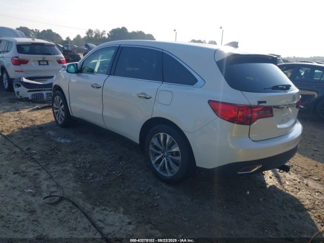 2016 ACURA MDX 5FRYD3H42GB002312 Photo 2