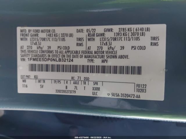 2022 FORD BRONCO 1FMEE5DP0NLB32124 Photo 8