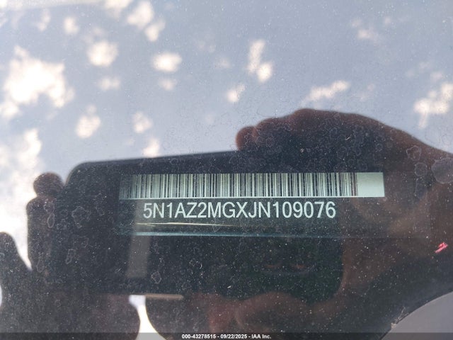 5N1AZ2MGXJN109076 Nissan 2018