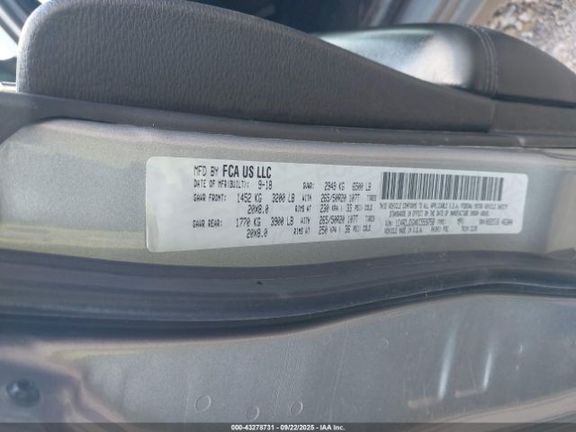 2019 DODGE DURANGO 1C4RDJDGXKC559758 Photo 8