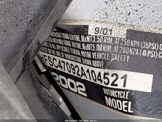 2002 HONDA GL1800 1HFSC47092A104521 Photo 9