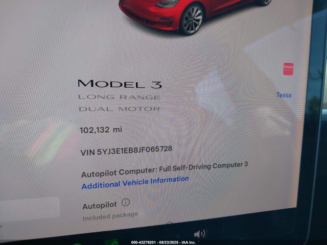 2018 TESLA MODEL 3 5YJ3E1EB8JF065728 Photo 6