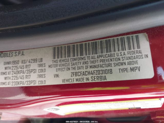 2015 FIAT 500L ZFBCFACH4FZ031018 Photo 8