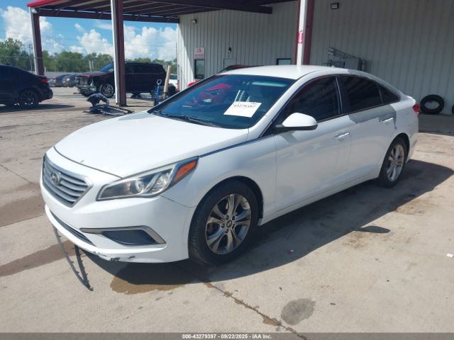 2017 HYUNDAI SONATA 5NPE24AF0HH444388 Photo 1
