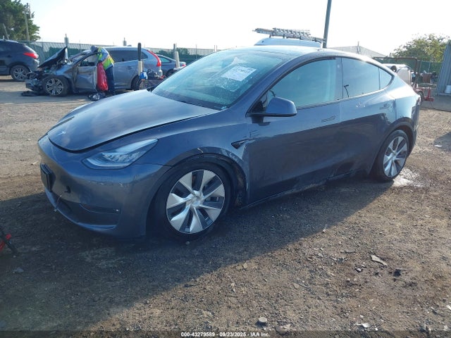 2021 TESLA MODEL Y 5YJYGDEE2MF249823 Photo 1