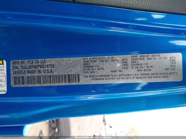 1C4JJXP65PW514759 Jeep 2023