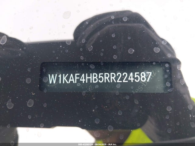 43280124 :رقم المزاد ، W1KAF4HB5RR224587 vin ، 2024 Mercedes-benz C 300 مزاد بيع