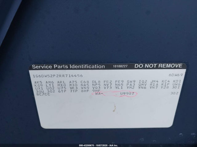 1994 CADILLAC FLEETWOOD 1G6DW52P2RR714456 Photo 8