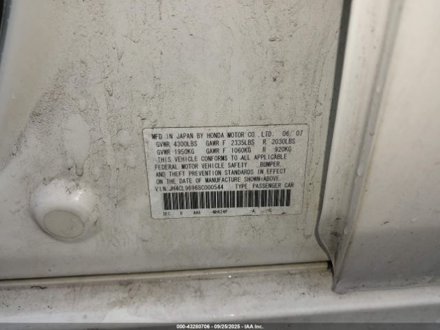 2008 ACURA TSX JH4CL96968C000544 Photo 8