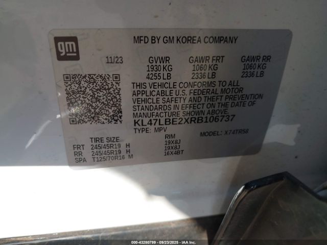 2024 BUICK ENVISTA KL47LBE2XRB106737 Photo 8