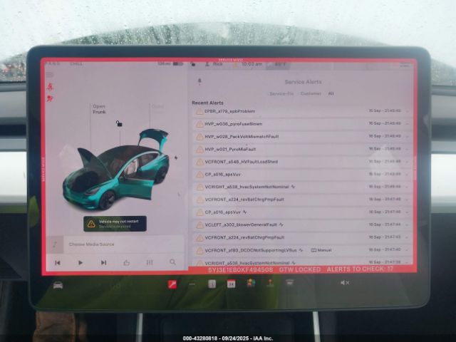 2019 TESLA MODEL 3 5YJ3E1EB0KF494508 Photo 6