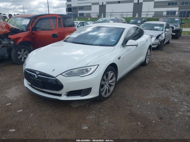 2014 TESLA MODEL S 5YJSA1H14EFP50633 Photo 1