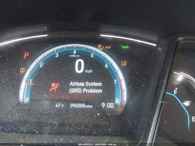 43281013 :رقم المزاد ، 2HGFC4B67KH303531 vin ، 2019 Honda Civic Lx مزاد بيع