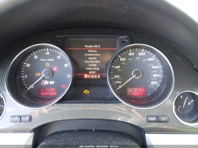 2007 AUDI S8 WAUPN44EX7N020652 Photo 6