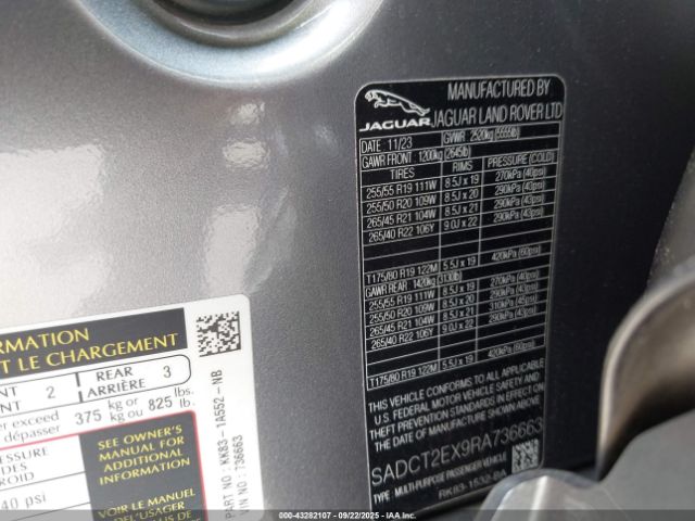 2024 JAGUAR F-PACE SADCT2EX9RA736663 Photo 8