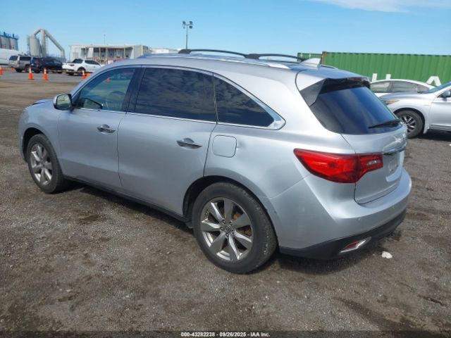 2014 ACURA MDX 5FRYD4H87EB001050 Photo 2