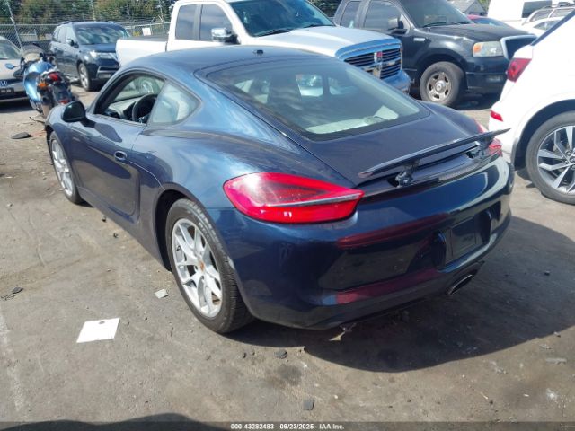 2014 PORSCHE CAYMAN WP0AA2A83EK170642 Photo 2