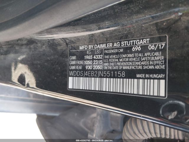 2018 MERCEDES-BENZ CLA 250 WDDSJ4EB2JN551158 Photo 8
