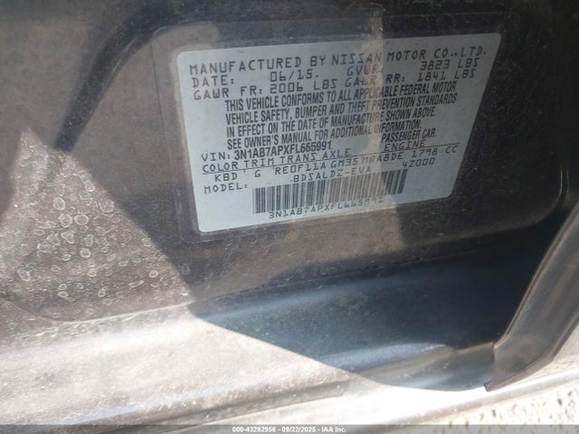 Nissan Sentra 2015 3N1AB7APXFL665991 Image 9