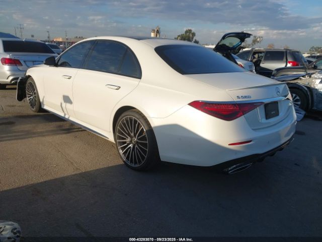 2023 MERCEDES-BENZ S 580 W1K6G7GB4PA199554 Photo 2