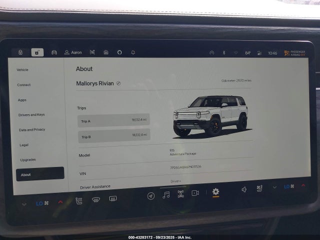 7PDSGABA6PN017536 Rivian R1s Adventure