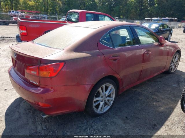 2006 LEXUS IS 350 JTHBE262262005405 Photo 3