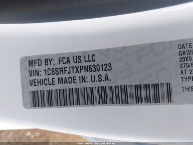 2023 RAM 1500 1C6SRFJTXPN630123 Photo 8