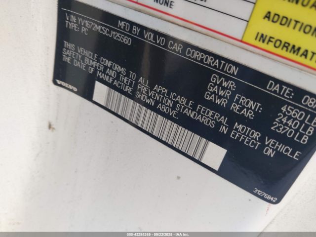 2012 VOLVO C70 YV1672MC5CJ125560 Photo 8