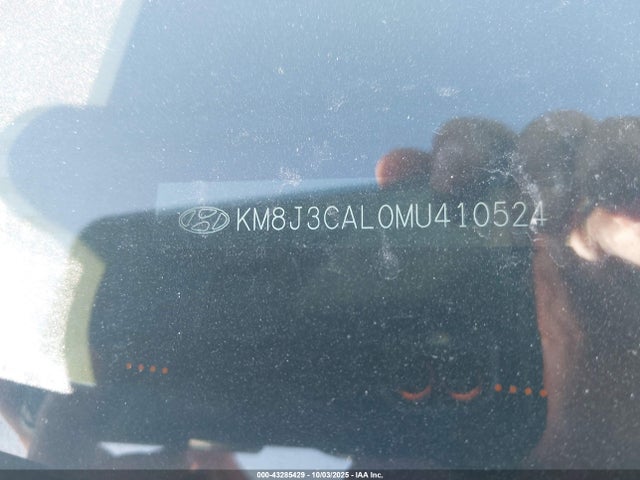 KM8J3CAL0MU410524 Hyundai gdi theta ii