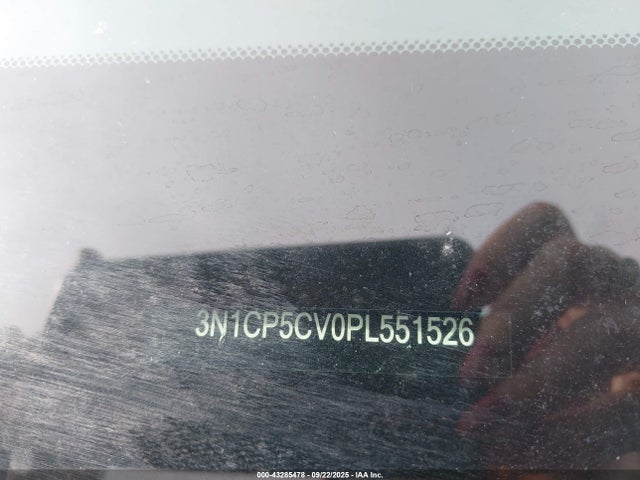 43285478 :رقم المزاد ، 3N1CP5CV0PL551526 vin ، 2023 Nissan Kicks Sv Xtronic Cvt مزاد بيع