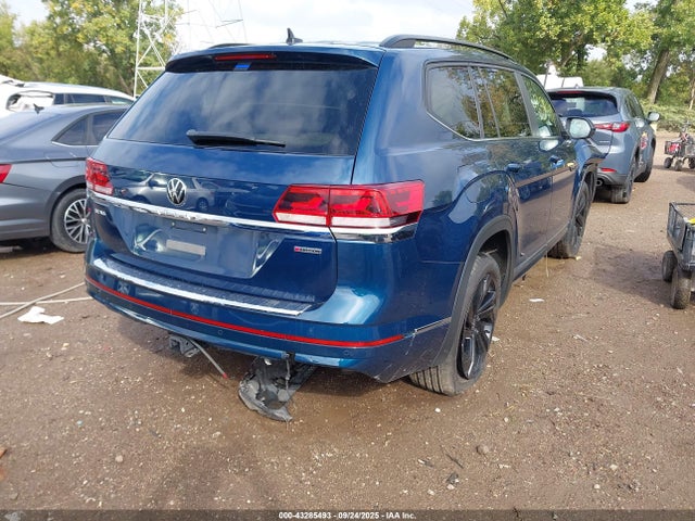 43285493 :رقم المزاد ، 1V2NR2CA1MC562343 vin ، 2021 Volkswagen Atlas 3.6l V6 Se W/technology R-line مزاد بيع