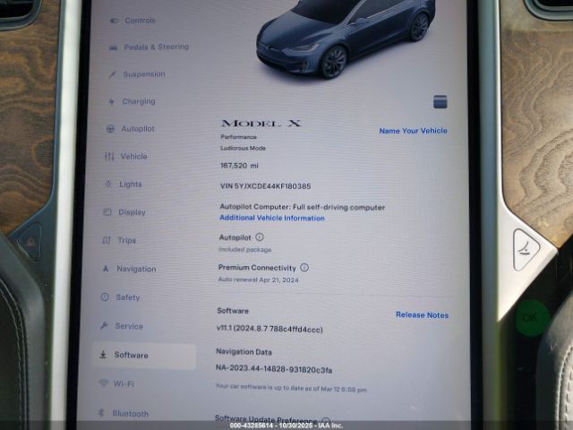 2019 TESLA MODEL X 5YJXCDE44KF180385 Photo 6