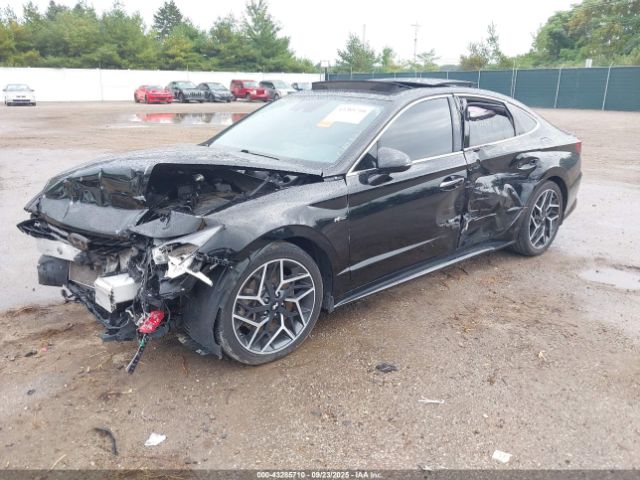 2023 HYUNDAI SONATA KMHL14JC6PA252538 Photo 1