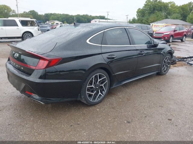 2023 HYUNDAI SONATA KMHL14JC6PA252538 Photo 3