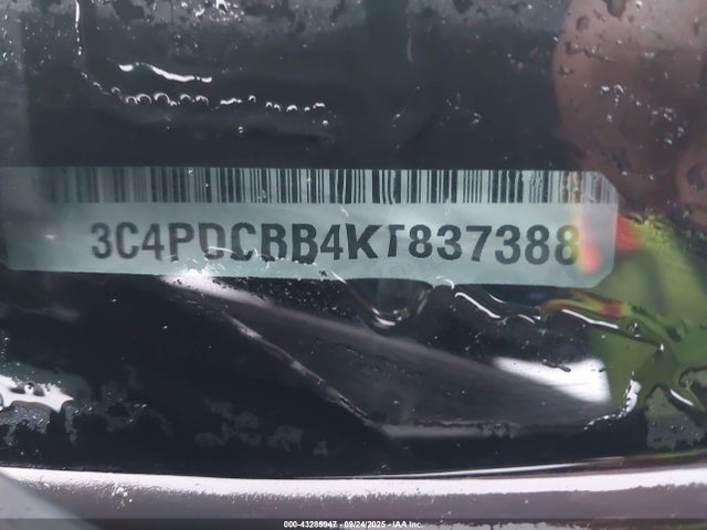 Dodge 2019 2019 3C4PDCBB4KT837388 Image 9