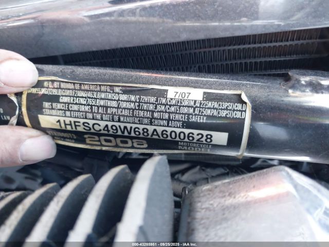 2008 HONDA VTX1800 1HFSC49W68A600628 Photo 9