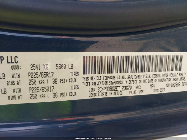 Dodge Journey 2014 3C4PDDBG2ET123670 Image 9
