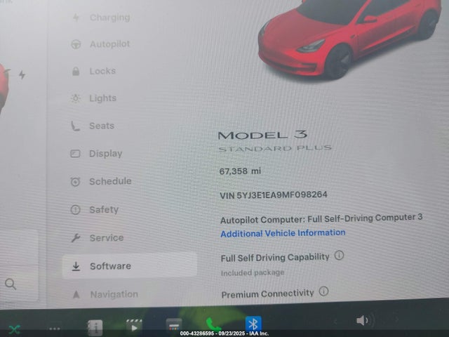 2021 TESLA MODEL 3 5YJ3E1EA9MF098264 Photo 6