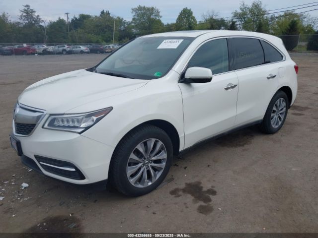 2014 ACURA MDX 5FRYD4H43EB023835 Photo 1