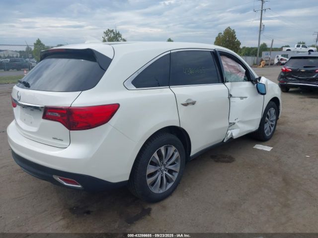 2014 ACURA MDX 5FRYD4H43EB023835 Photo 3