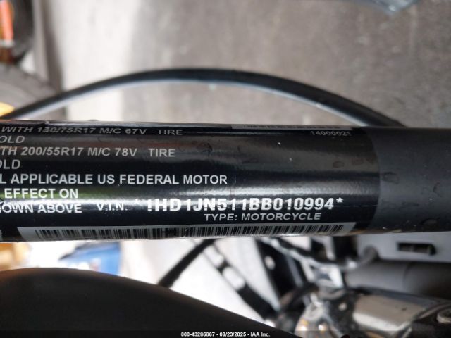 2011 HARLEY-DAVIDSON FLSTFB 1HD1JN511BB010994 Photo 9