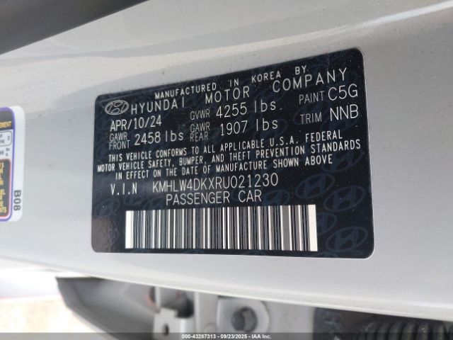 2024 HYUNDAI ELANTRA N KMHLW4DKXRU021230 Photo 8