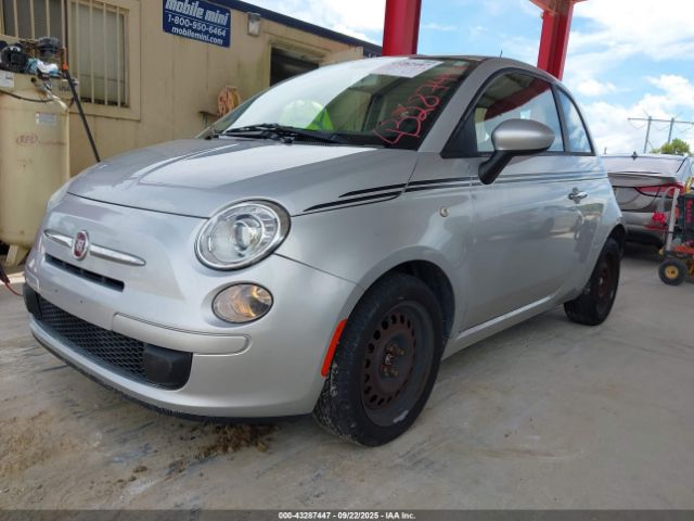 2012 FIAT 500 3C3CFFAR0CT280543 Photo 1
