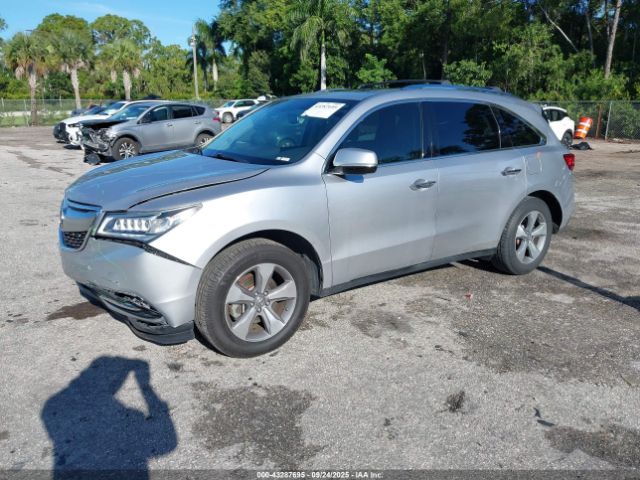 2014 ACURA MDX 5FRYD3H22EB003729 Photo 1